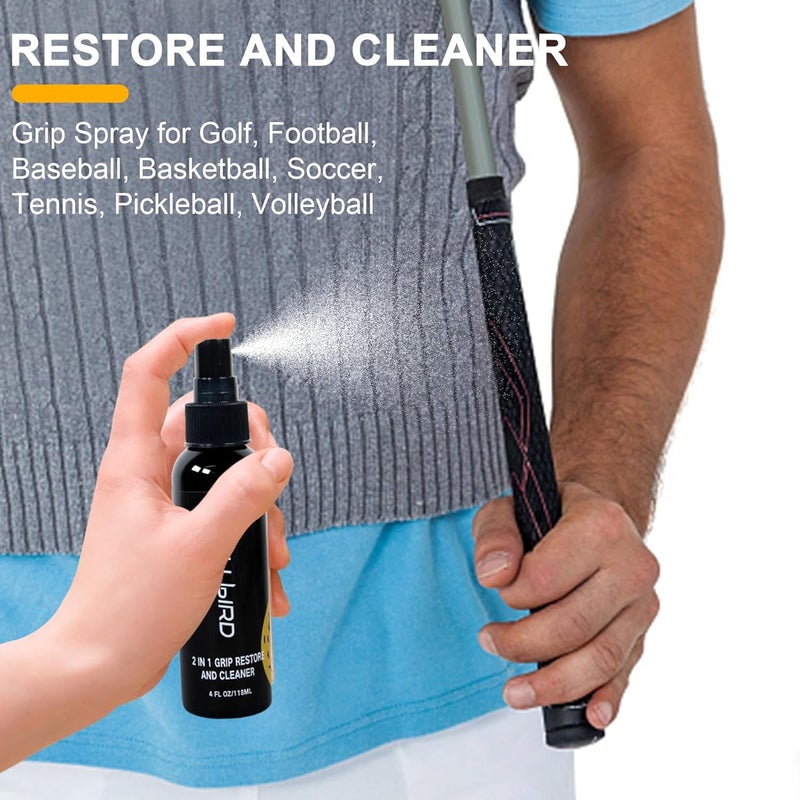 TROLLBIRD 2 in 1 Grip Restore and Cleaner for Golf, Tennis, Pickleball, Football, Baseball, Basketball, Soccer, Volleyball - Removes Dirt and Oil,Improving Sports Shoe Grip Performance Enhancer - Image 4